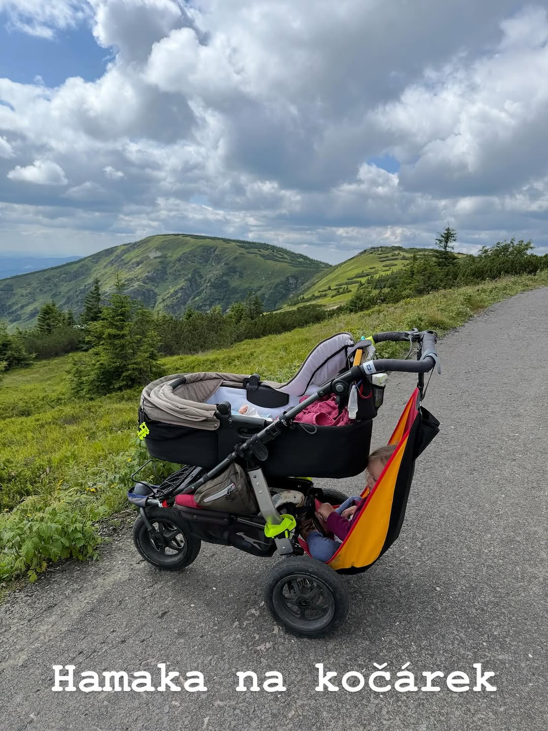Hamaka na kočárek