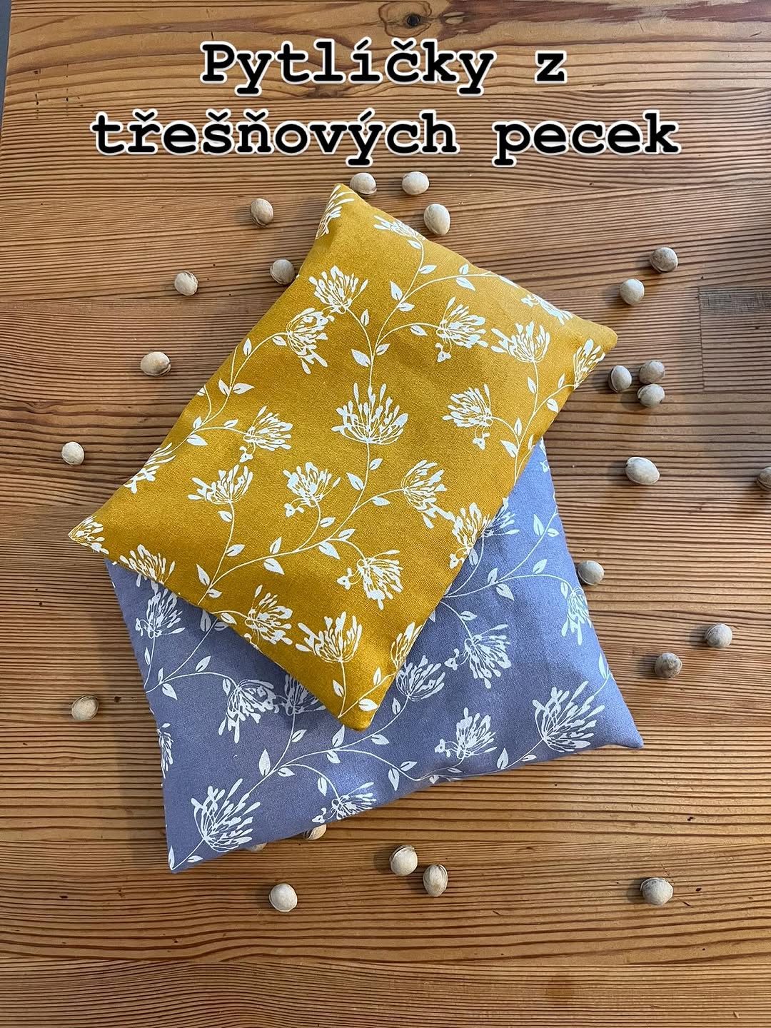 Pytlíčky z třešňových pecek